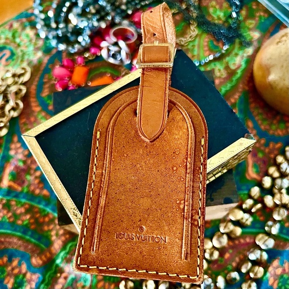 Louis Vuitton vintage luggage tag - Picture 3 of 5